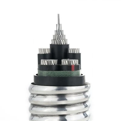 YJLHS แอปพลิเคชันอุตสาหกรรมสายไฟอลูมิเนียมหุ้มฉนวน XLPE 0.6-1KV โครงสร้างหุ้มเกราะเดี่ยว