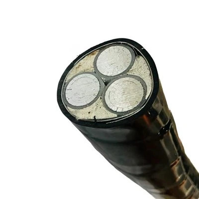 YJLHV 22 25 มม. 4 แกนอะลูมิเนียมอัลลอยด์ตัวนำ XLPE หุ้มฉนวน PVC สายเคเบิลหุ้มเกราะแรงดันต่ำ 1.8 / 3KV