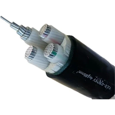 YJLV 0.6/1KV โรงงานโดยตรงสารหน่วงไฟสายอลูมิเนียม Core XLPE ฉนวน PVC Sheath ตัวนำทองแดงสาย XLPE