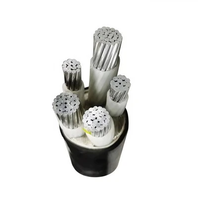YJLV สายไฟอะลูมิเนียมหุ้มฉนวน PVC หุ้มฉนวน XLPE แรงดันต่ำ 0.6 / 1KV