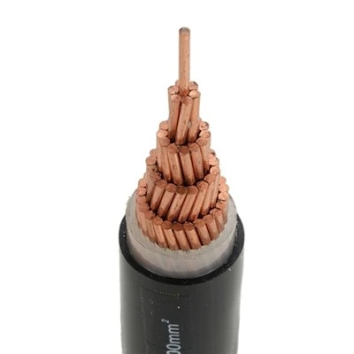 YJV ทองแดงอลูมิเนียมคอร์สายเคเบิลแรงดันต่ำ KV XLPE ฉนวนพีวีซีแกนเดี่ยว ABC สายเคเบิล
