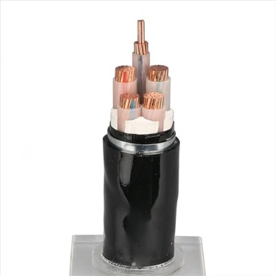 YJV Cu / XLPE / PVC / SWA / PVC ตัวนำหุ้มฉนวนสายไฟไม่มีเกราะ 3 แกน 0.6 / 1kv ทองแดง