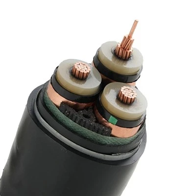 ZR -YJV22 26/35kV XLPE สายเคเบิลสายไฟ 3 แกน 185 มม. การทำเหมืองแร่ทองแดงทองแดง PVC